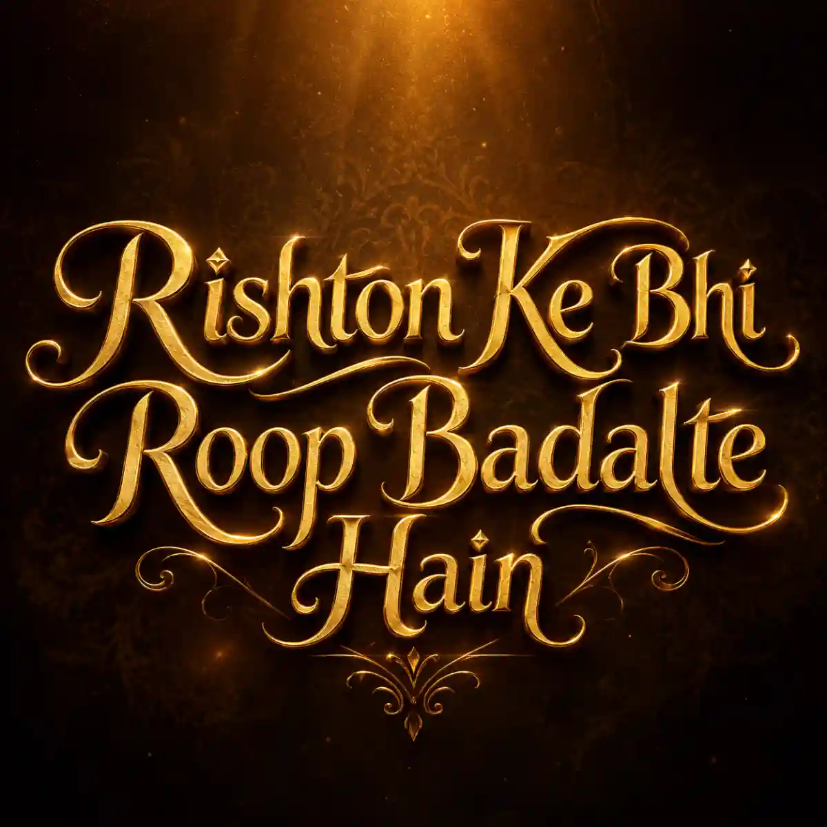 Kyunki Rishton Ke Bhi Roop Badalte Hai